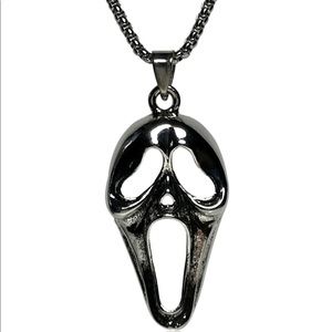 Horror Classic Movie Scream Ghostface Necklace
